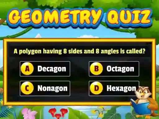 لعبة Geometry Quiz على الانترنت