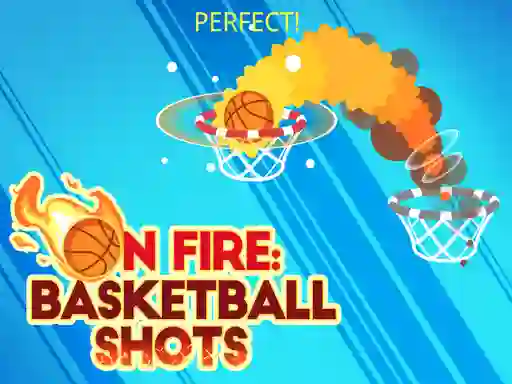 لعبة On fire: basketball shots على الانترنت
