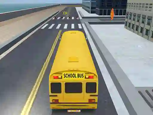 لعبة School Bus Simulation على الانترنت