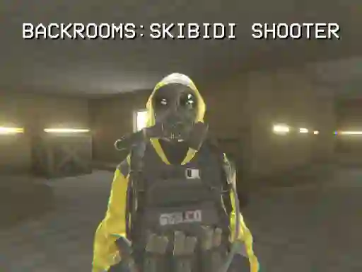 لعبة Backrooms: Skibidi Shooter على الانترنت