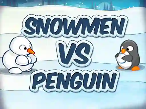 لعبة Snowmen vs Penguin على الانترنت