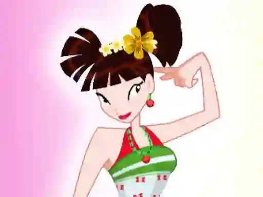لعبة Winx Musa Dress Up على الانترنت