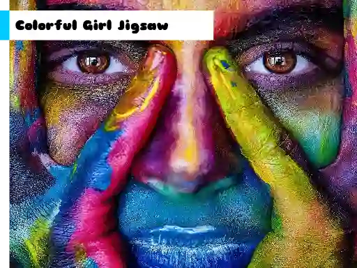 لعبة Colorful Girl Jigsaw على الانترنت