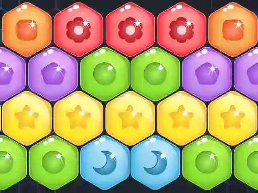 لعبة Sweet Candy Hexa Puzzle على الانترنت