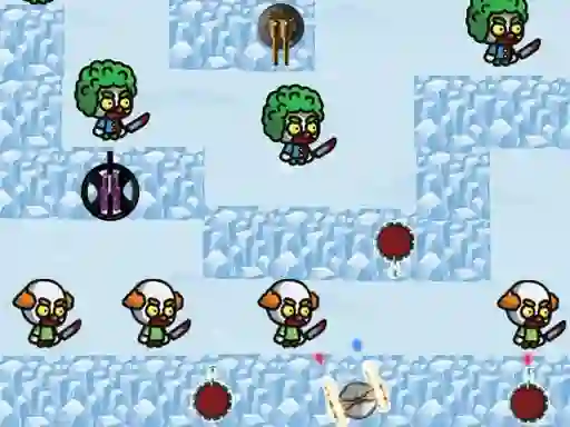 لعبة Winter Tower Defense: Save The village على الانترنت