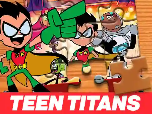 لعبة Teen Titans Go Jigsaw Puzzle على الانترنت