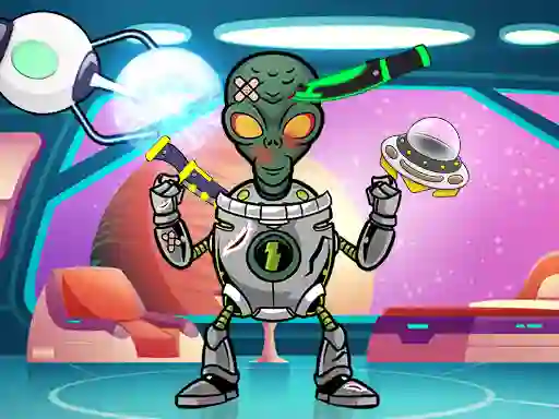 لعبة Kick The Alien على الانترنت