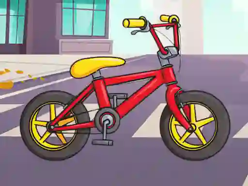 لعبة Bicycle Jigsaw على الانترنت