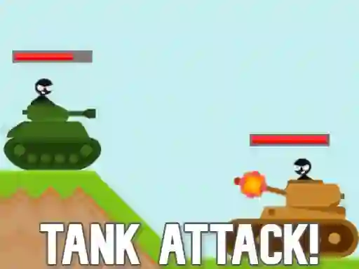 لعبة Stickman Tanks على الانترنت