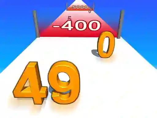 لعبة Math Runner Combine Number على الانترنت