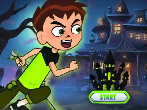 لعبة Ben 10 Ghost House Adventure على الانترنت