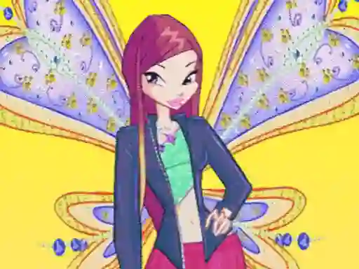 لعبة Winx Roxy Dressup على الانترنت
