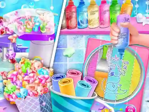 لعبة Ice Cream Summer Fun على الانترنت