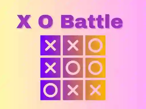 لعبة X O Battle على الانترنت