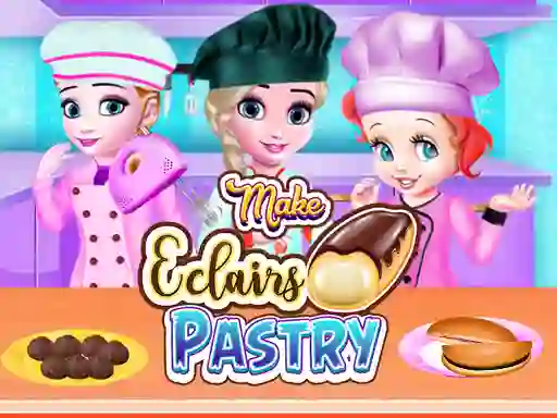 لعبة Make Eclairs Pastry على الانترنت