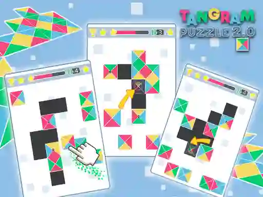 لعبة Tangram Puzzle 2.0 على الانترنت
