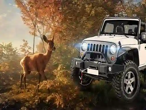 لعبة Animal Hunters : Safari Jeep Driving Game على الانترنت
