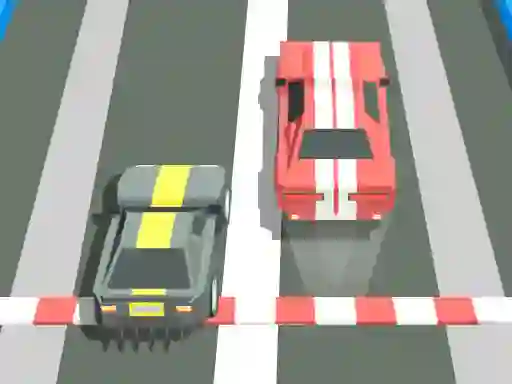 لعبة Train Traffic Car Race على الانترنت