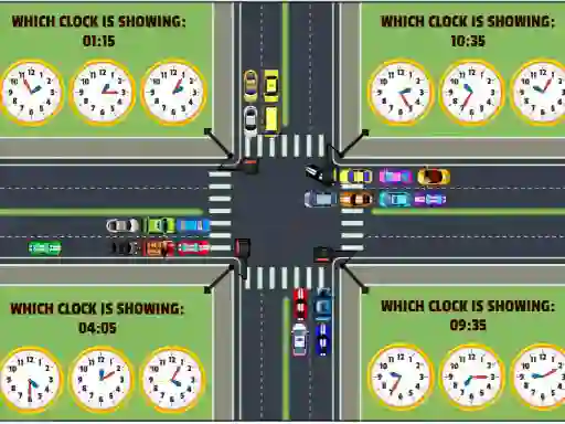 لعبة Traffic Control Time على الانترنت