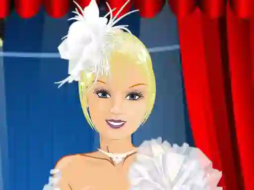 لعبة Barbie Wedding Dress Up على الانترنت