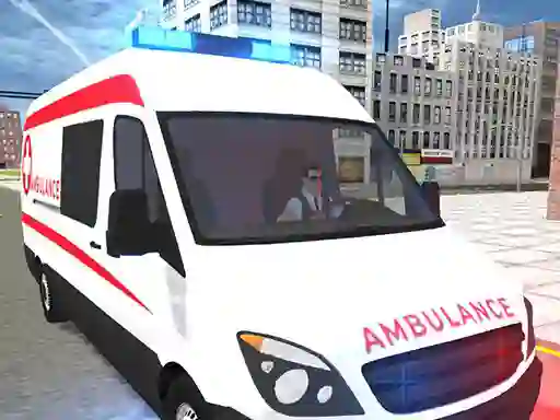 لعبة Ambulance Emergency Simulator 2021 على الانترنت
