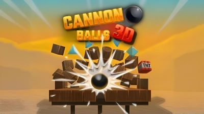 لعبة Cannon Balls 3D على الانترنت