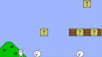 لعبة Cat Mario على الانترنت